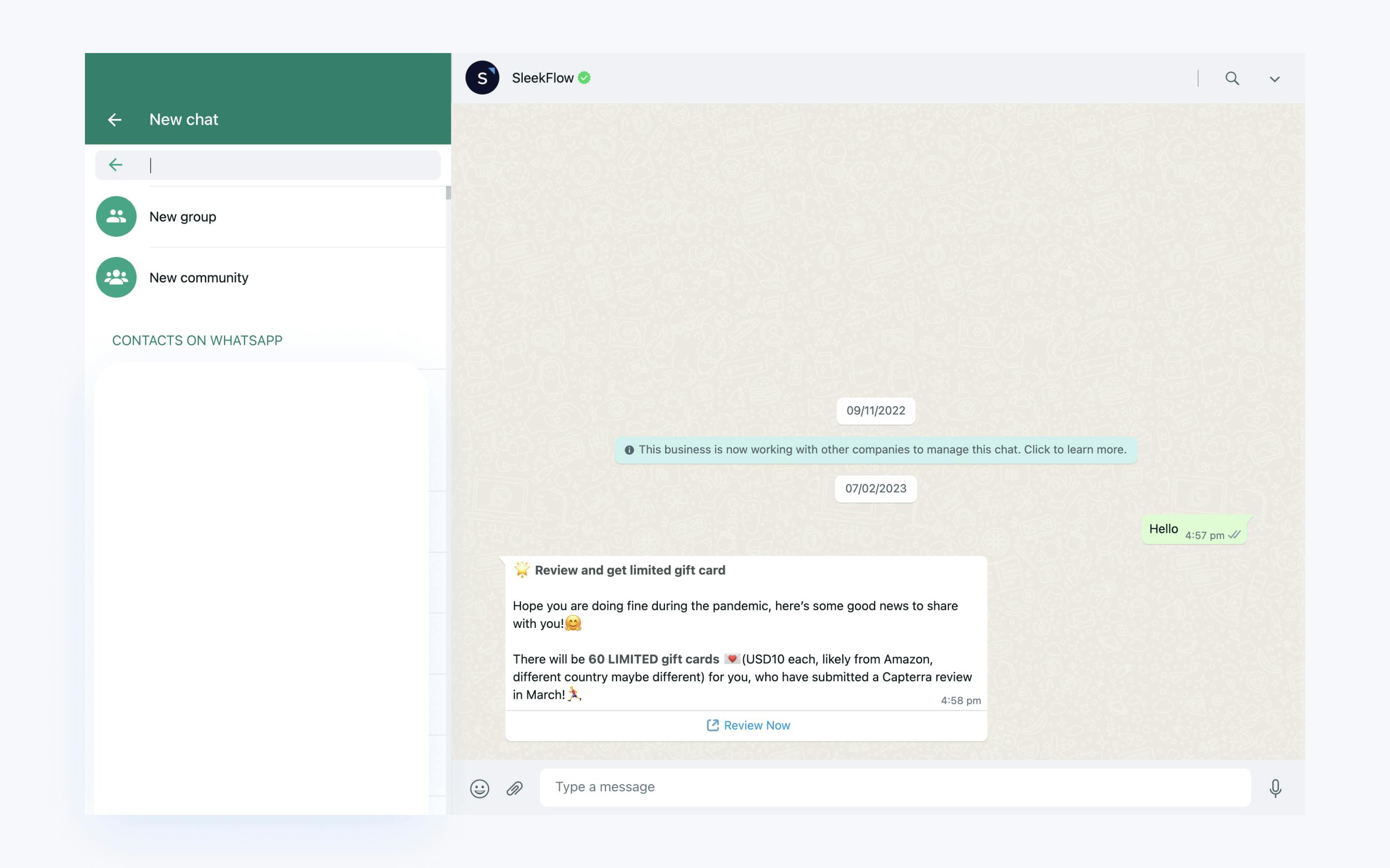 WhatsApp Web para Desktop