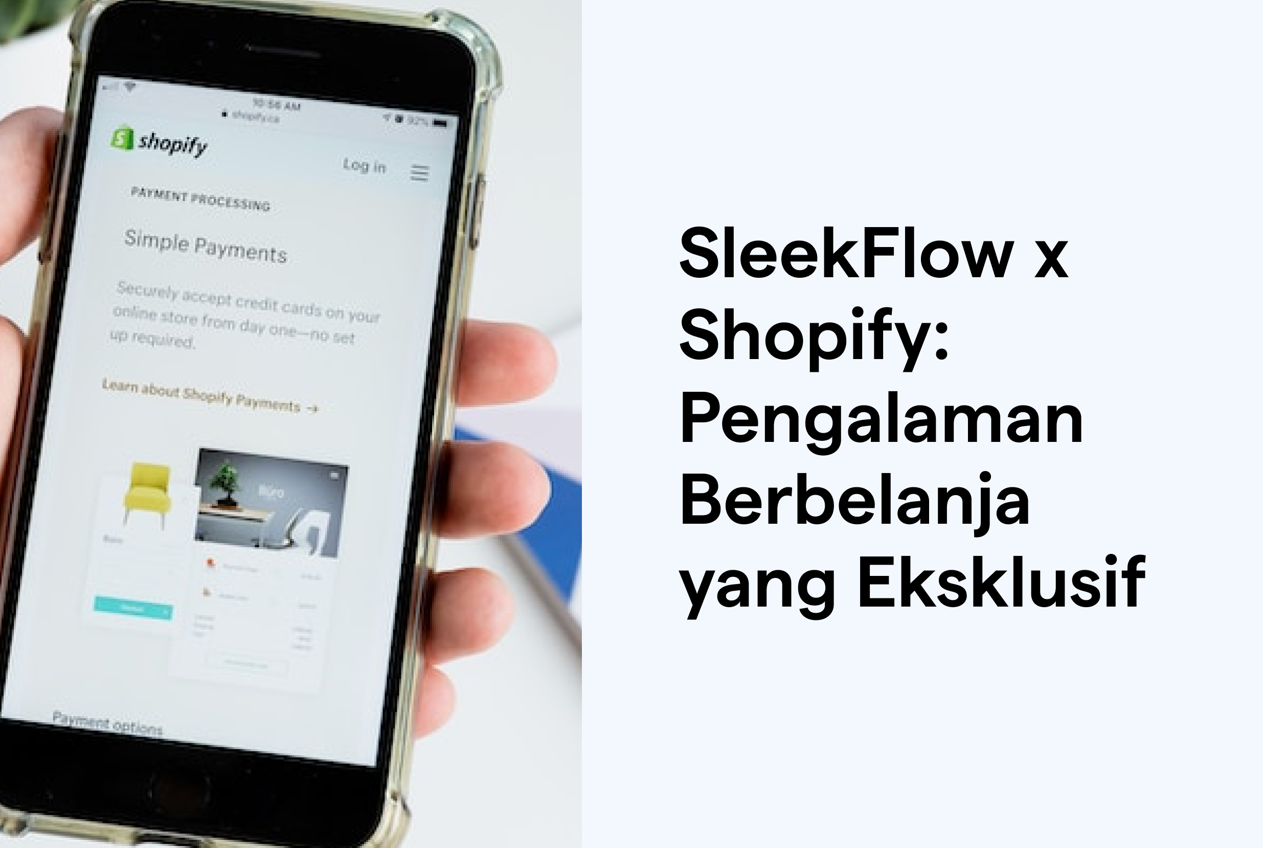 shopify sleekflow tawarkan pengalaman berbelanja eksklusif