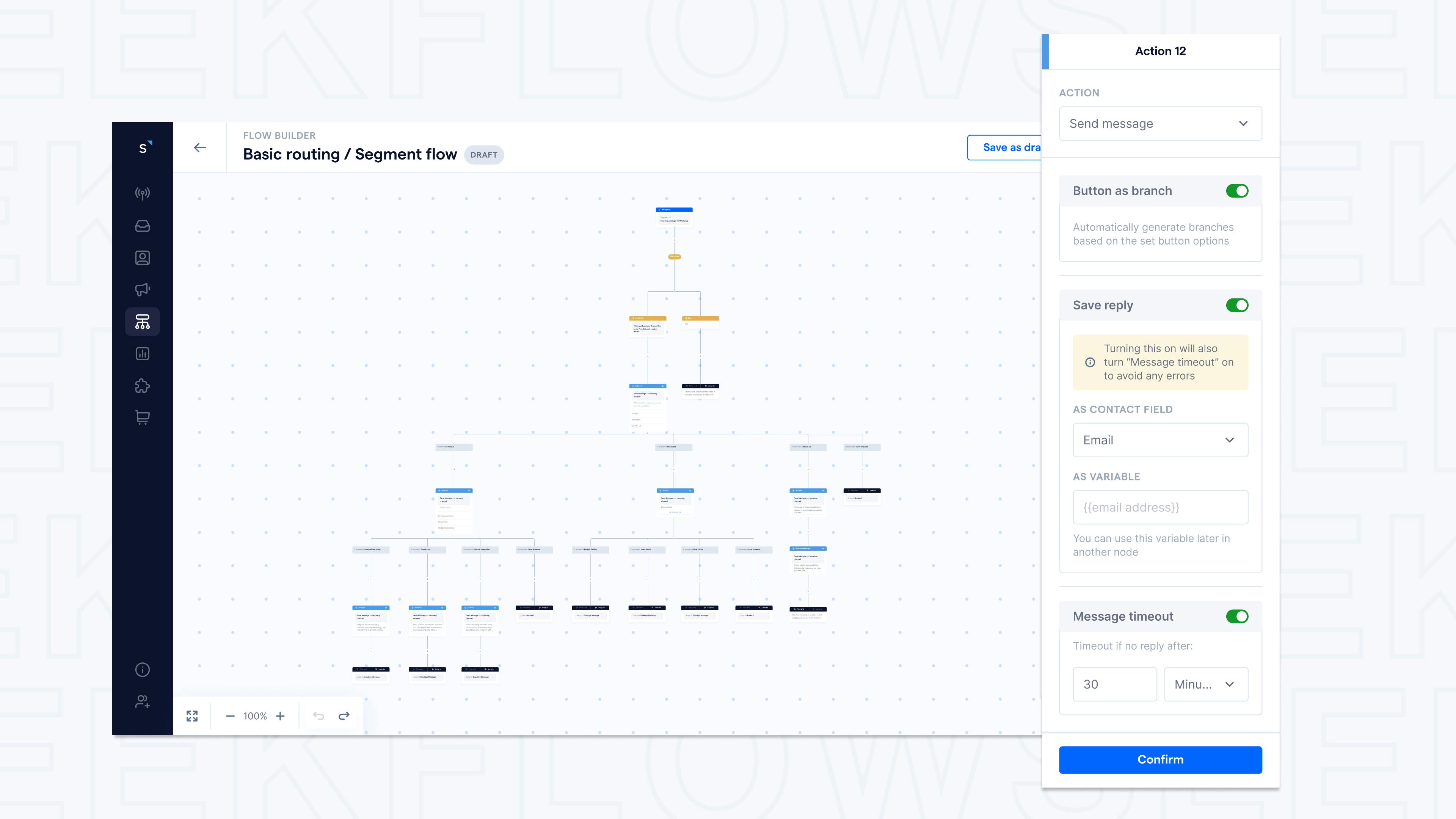 Flow Builder - multi layer