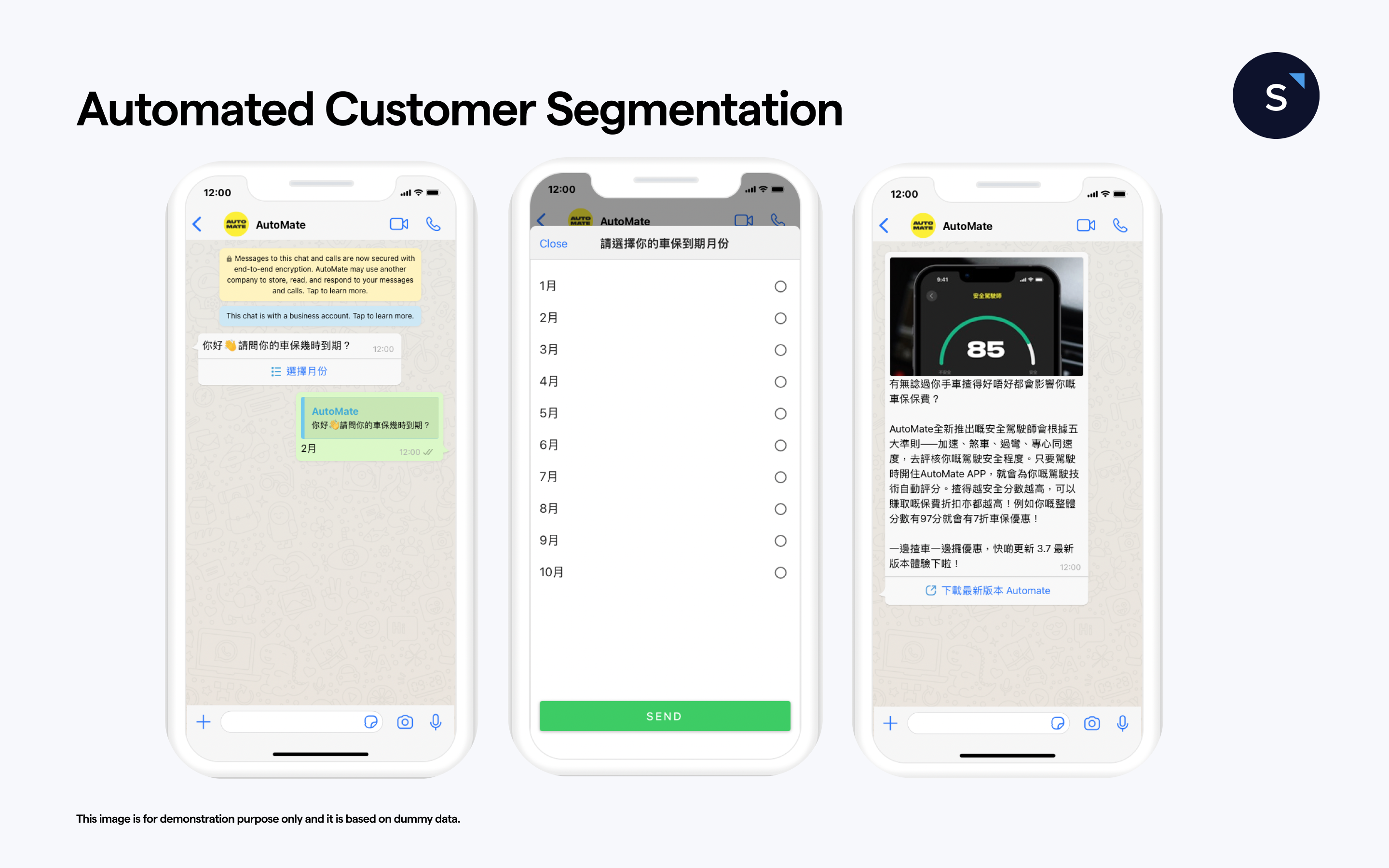 Automated segmentation AutoMate