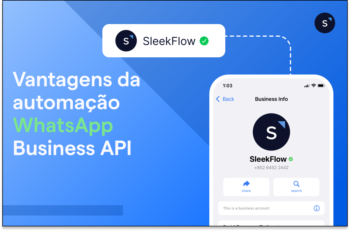 Vantagens automação WhatsApp Business API