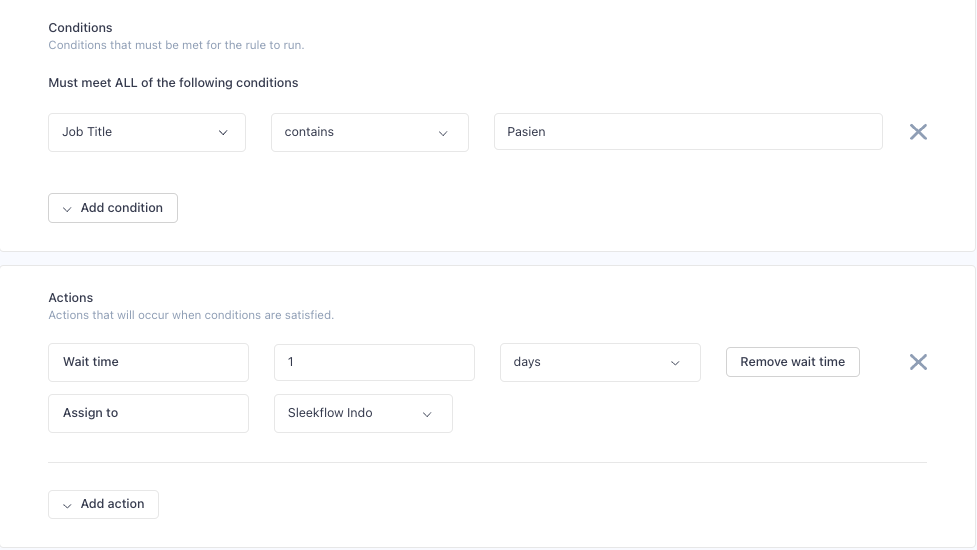 Smart routing WA Respon