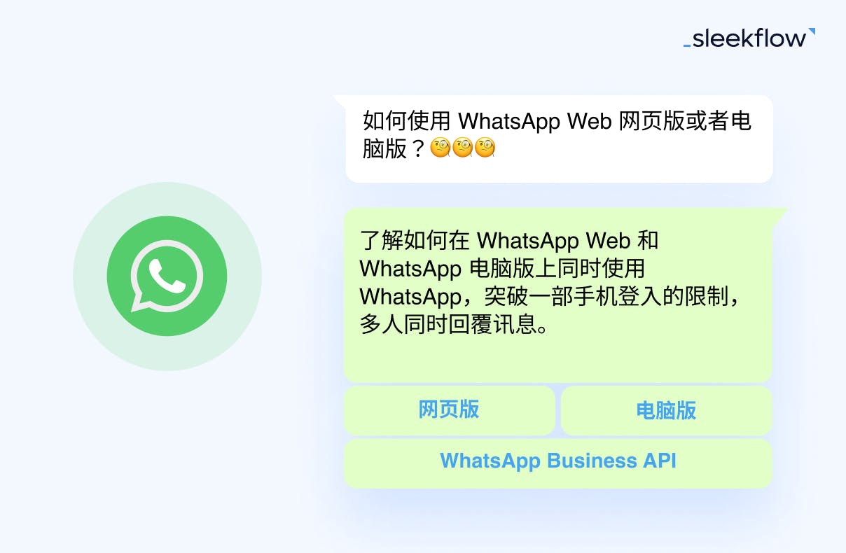 WhatsApp Web 简体中文