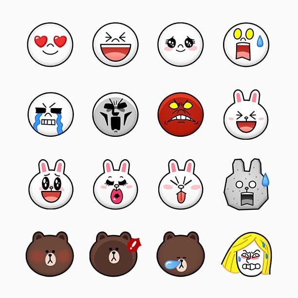 LINE stickers