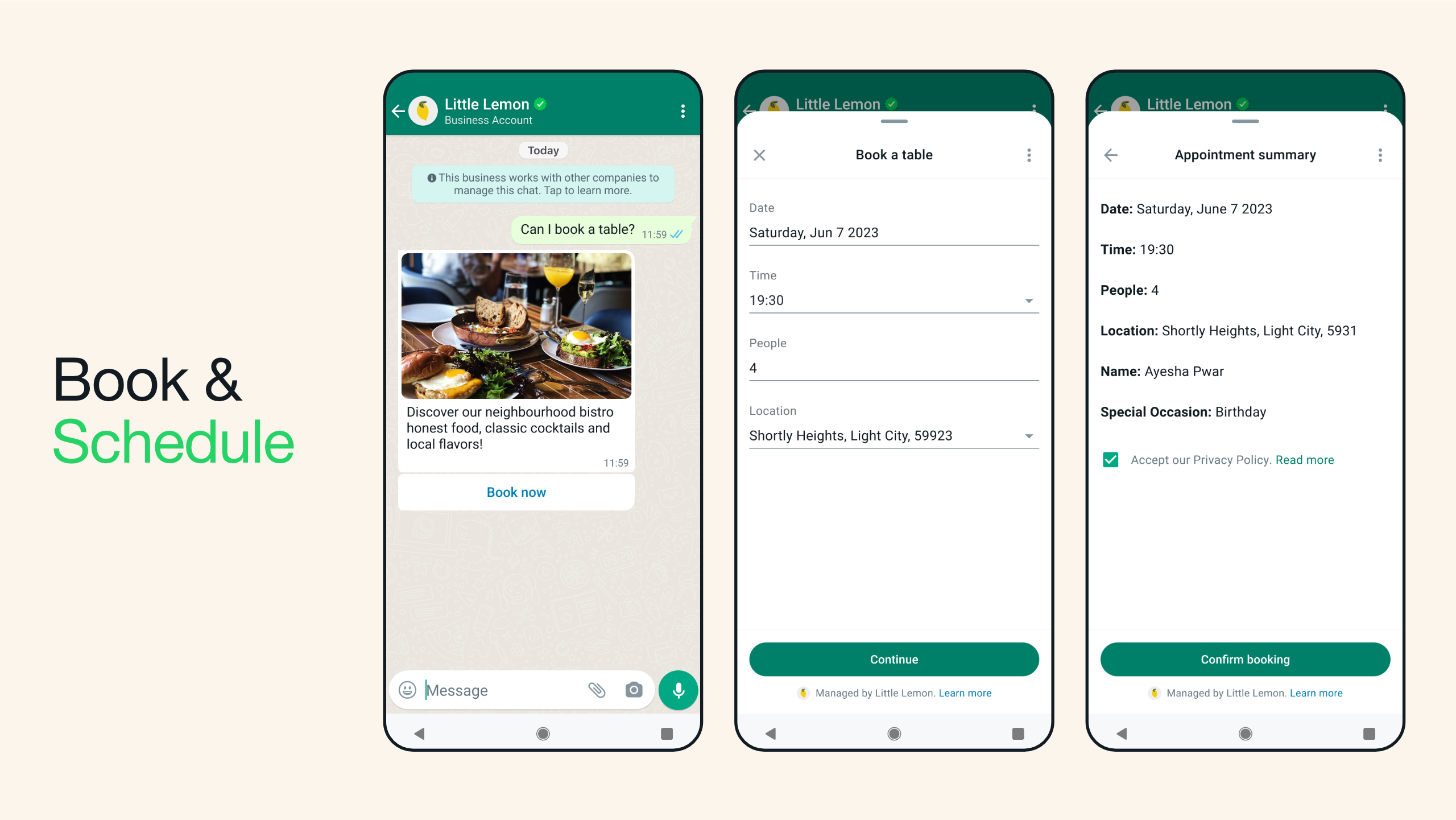 WhatsApp Flows untuk Buat Janji dan Reservasi