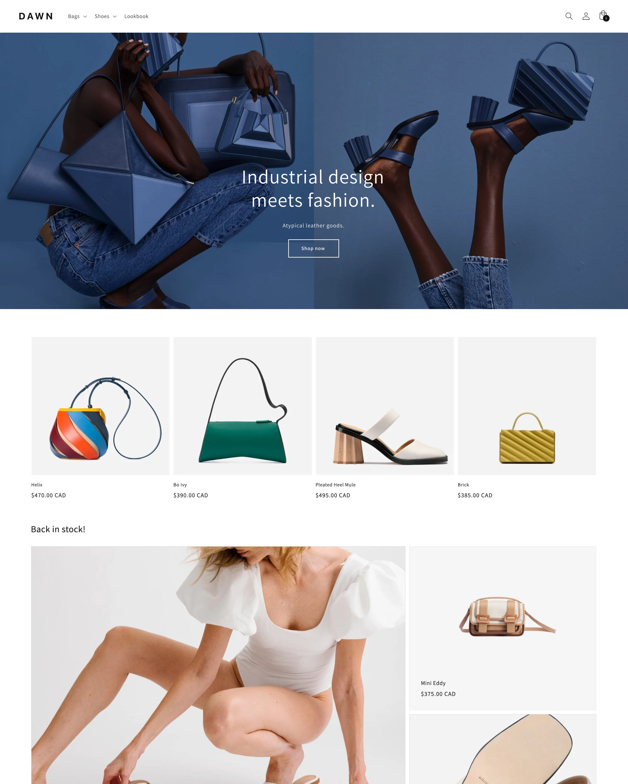 shopify theme dawn