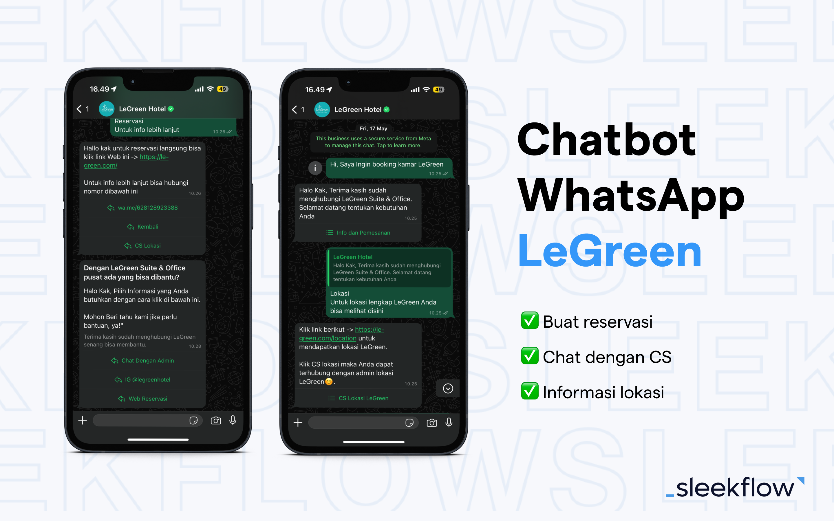 WhatsApp Chatbot LeGreen