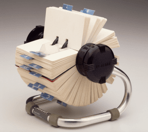 Rolodex is the old way of contact management