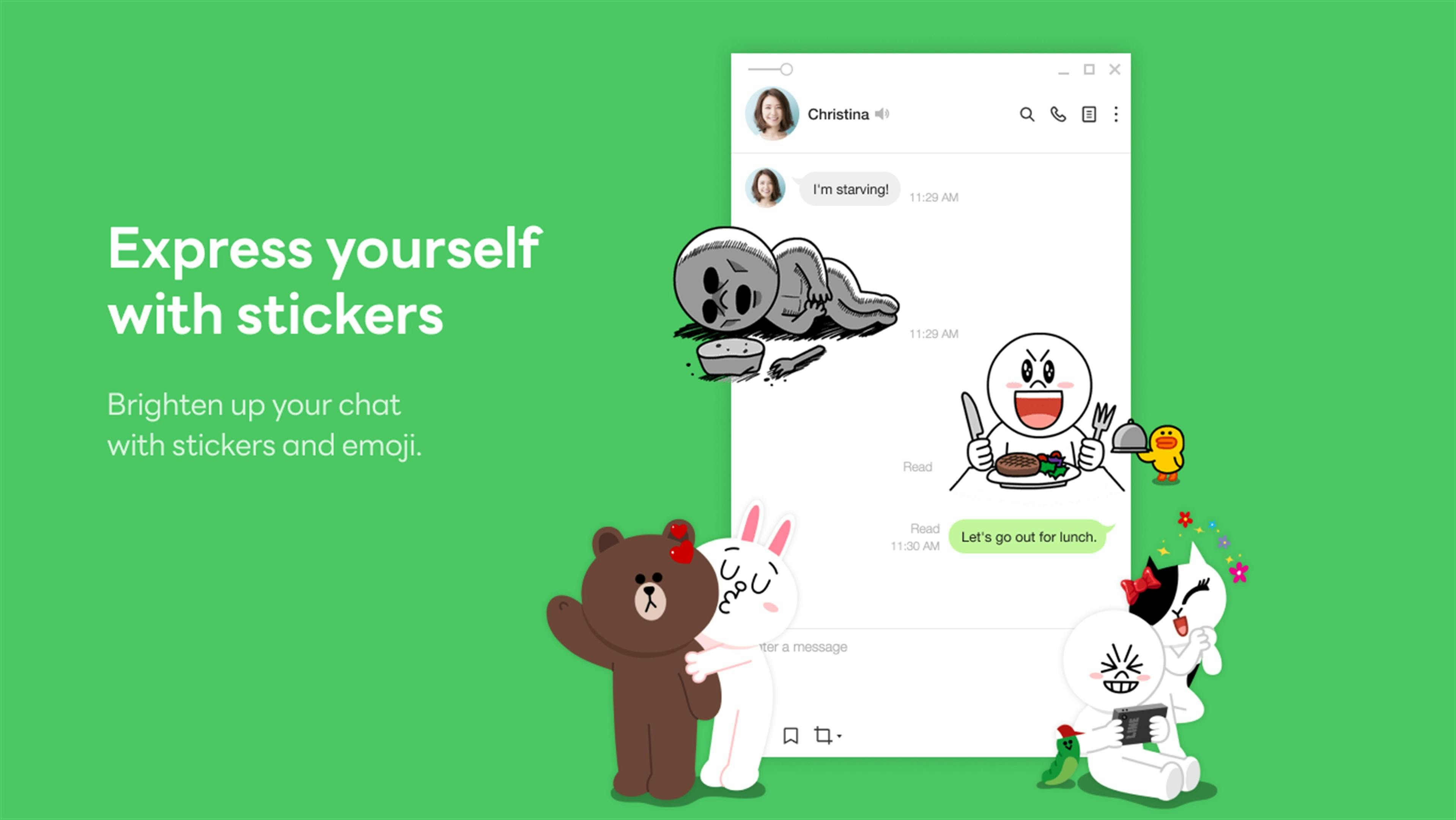 LINE stickers