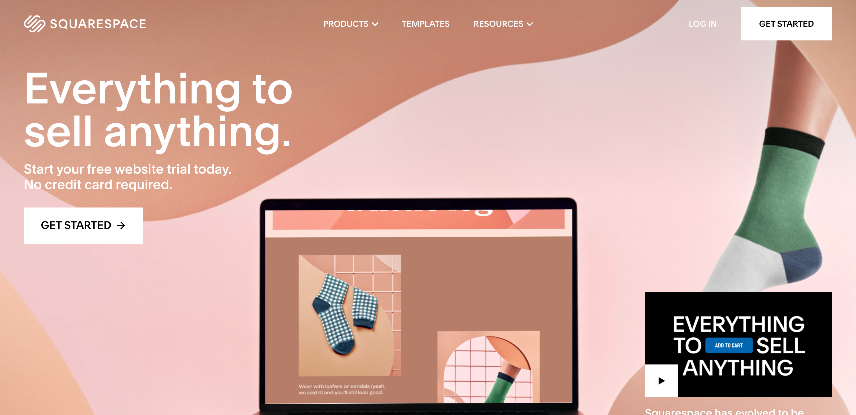 ecommerce platform squarespace