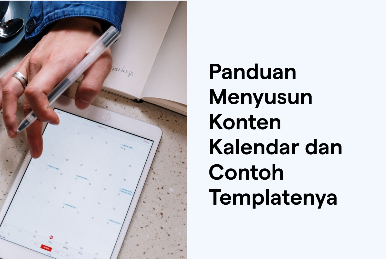 Menyusun Konten Kalendar dan Contoh Templatenya