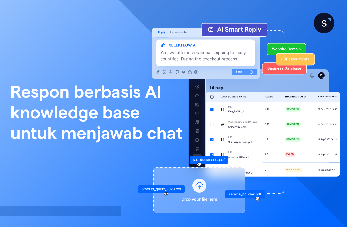 AI Smart Reply Knowledge Base