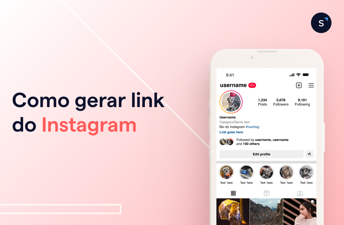 Como gerar link do Instagram