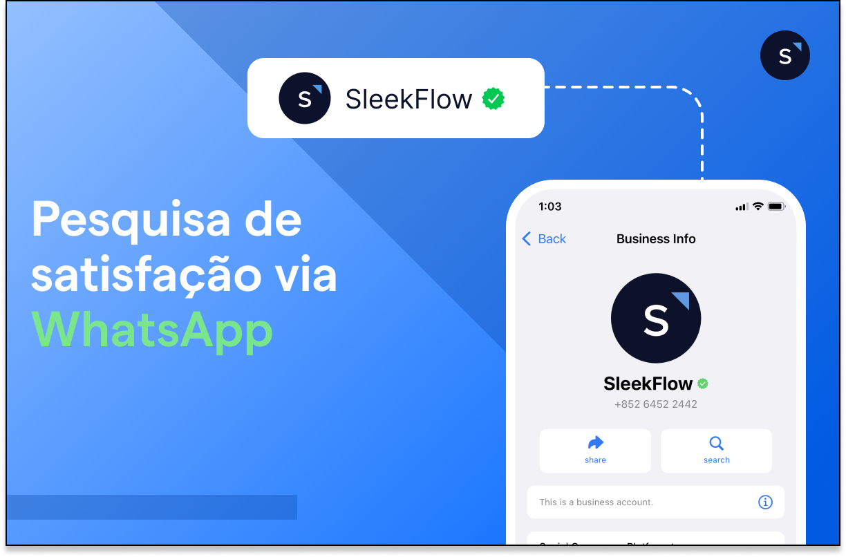 Botões do WhatsApp: simplifique suas pesquisas de satisfação com o SleekFlow