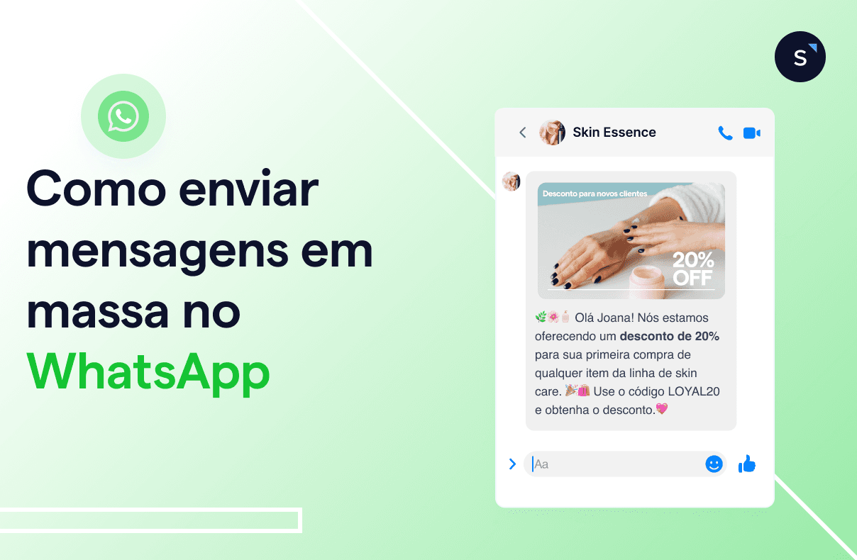 Como enviar mensagem em massa no WhatsApp?