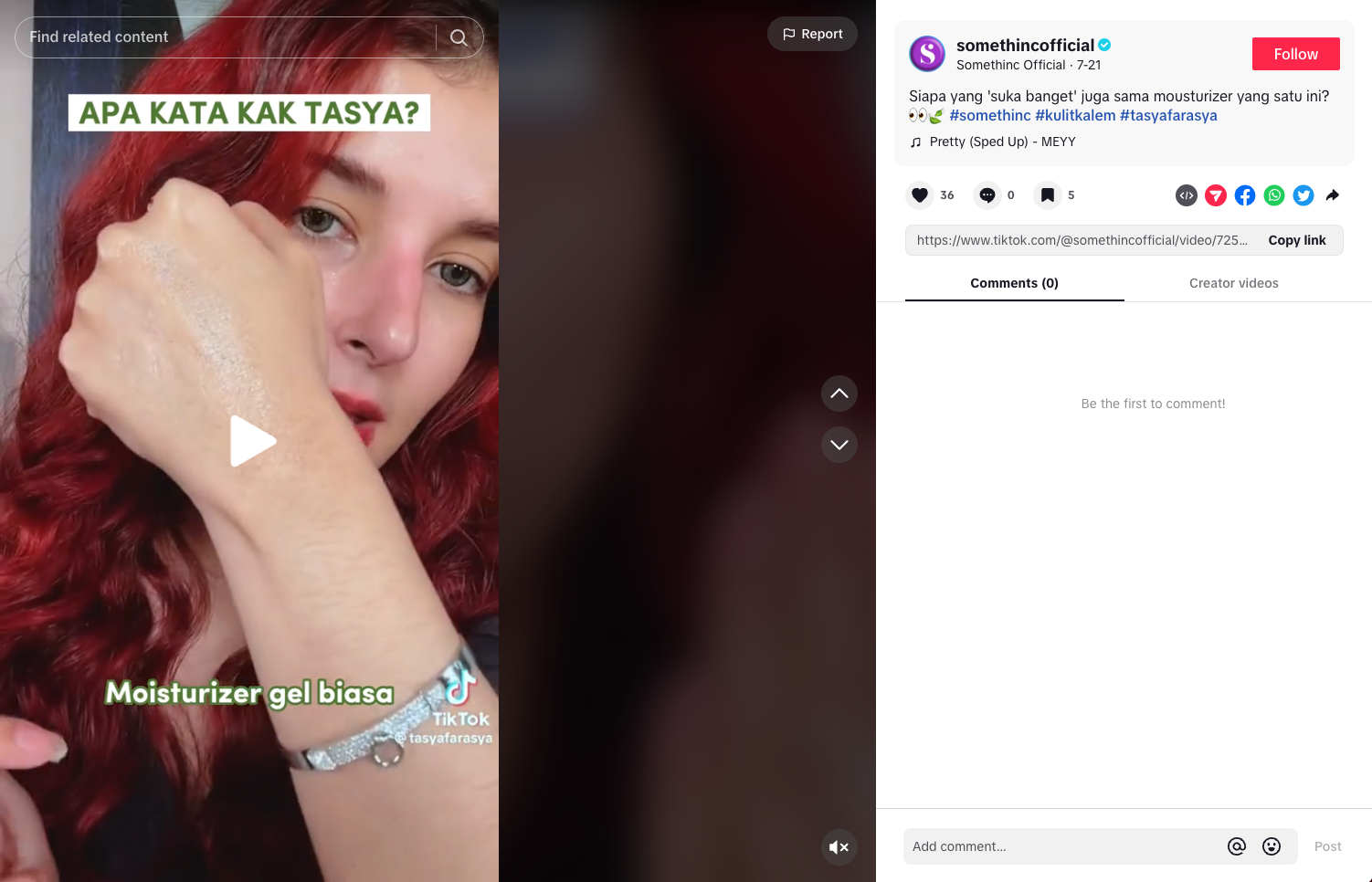 Konten TikTok Collab dengan Influencer