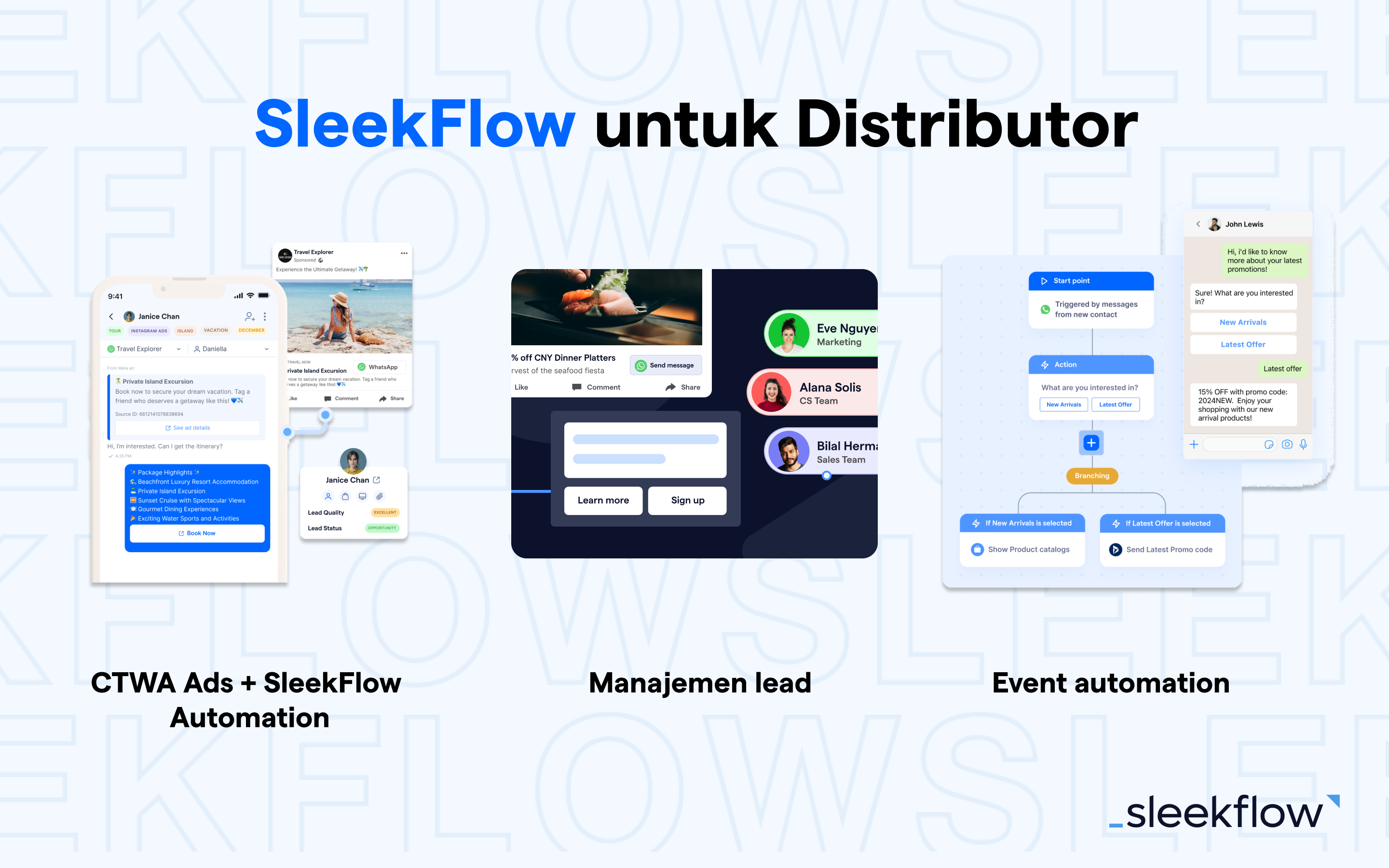 SleekFlow untuk Distributor - Cara Mendapatkan Reseller