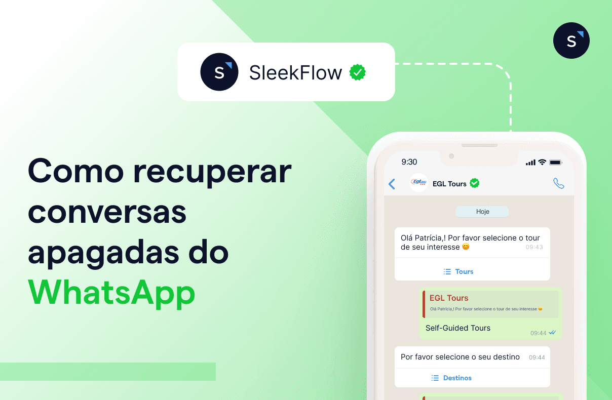 Como recuperar conversas apagadas do WhatsApp