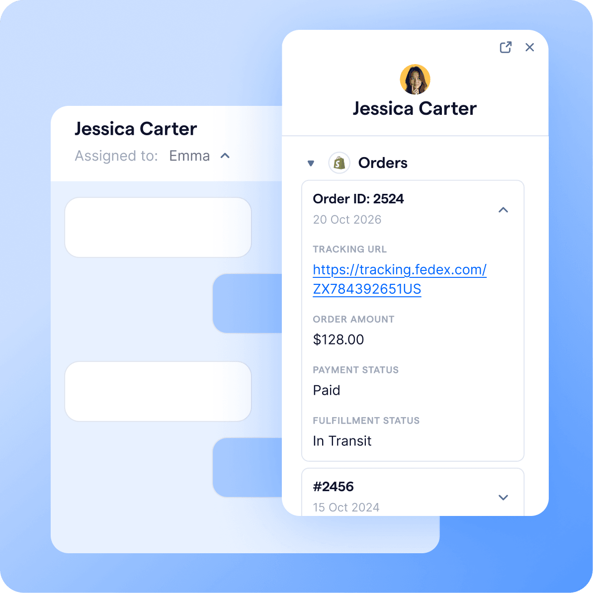 Shopify Order tracking & post-sales support