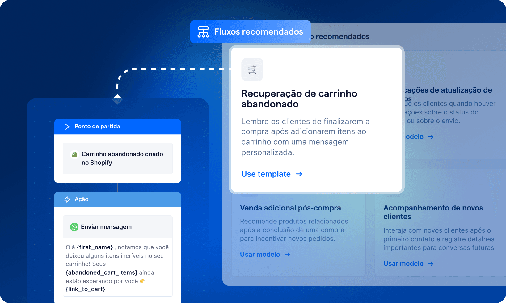 pt br shopify automatize jornada