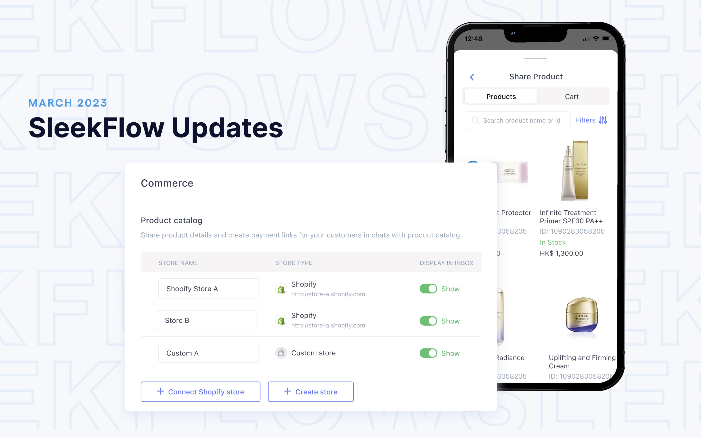 Custom Catalog SleekFlow