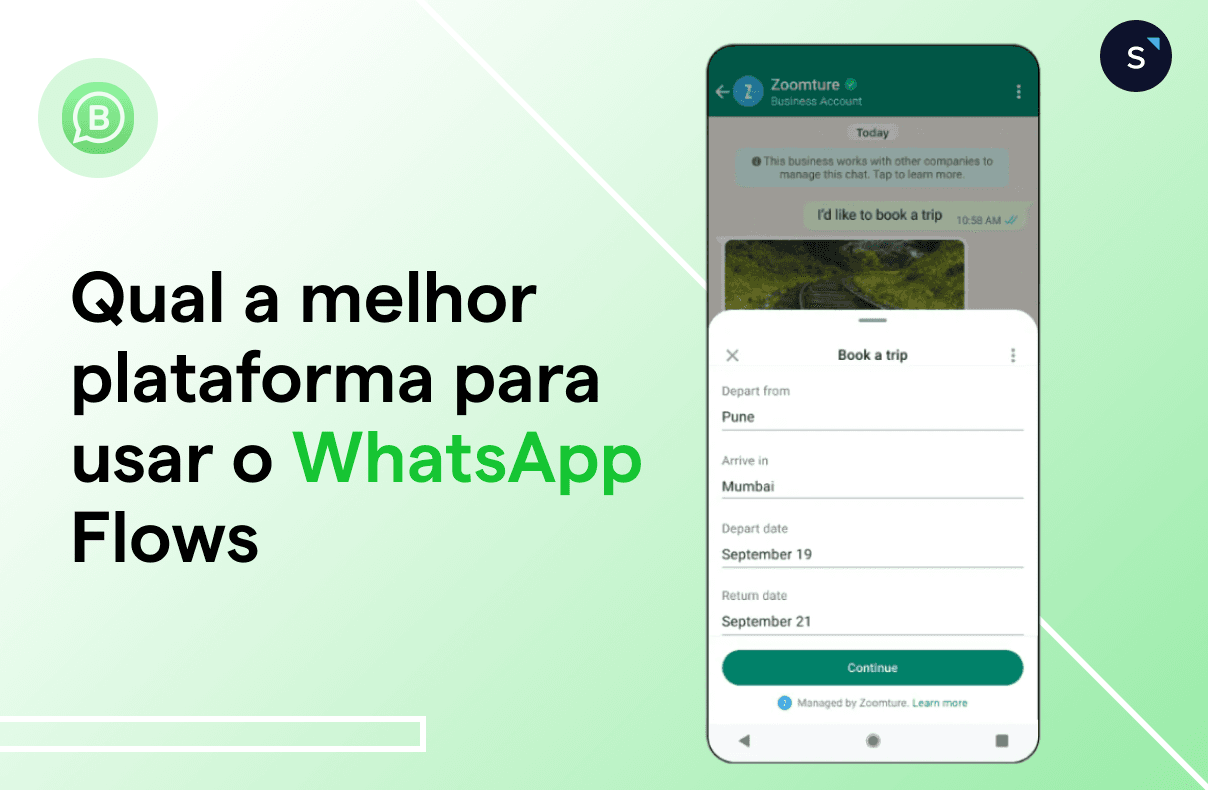 Qual a melhor plataforma para WhatsApp Flows