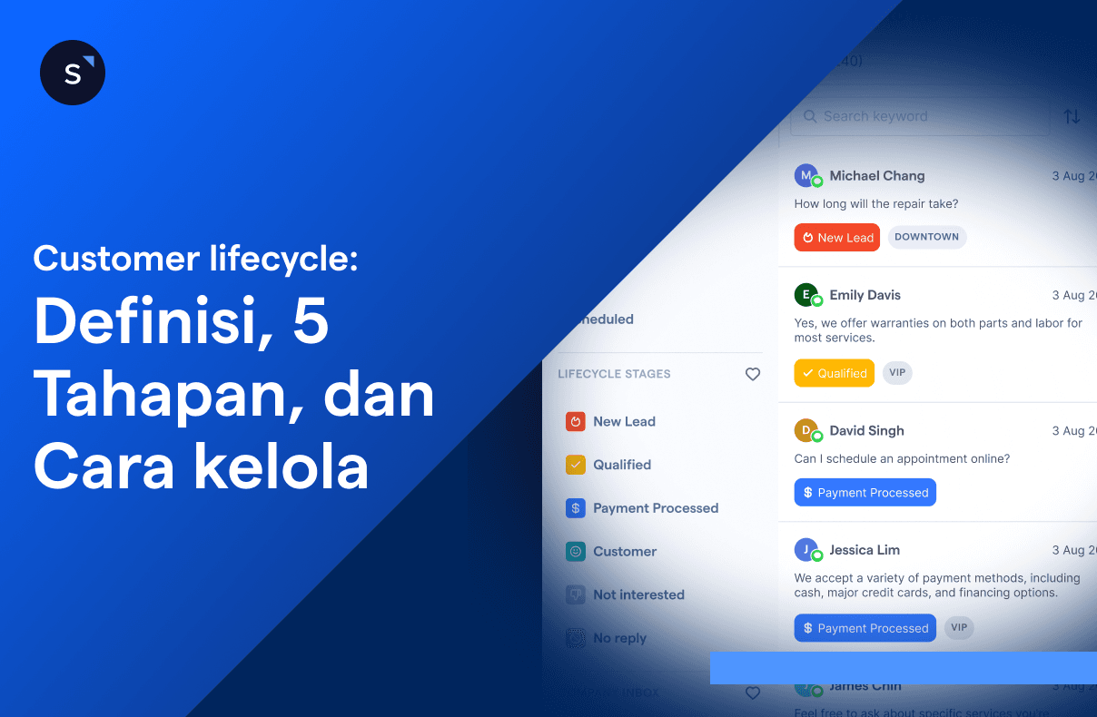 Ilustrasi blog Customer lifecycle Definisi, 5 Tahapan, dan Cara kelola