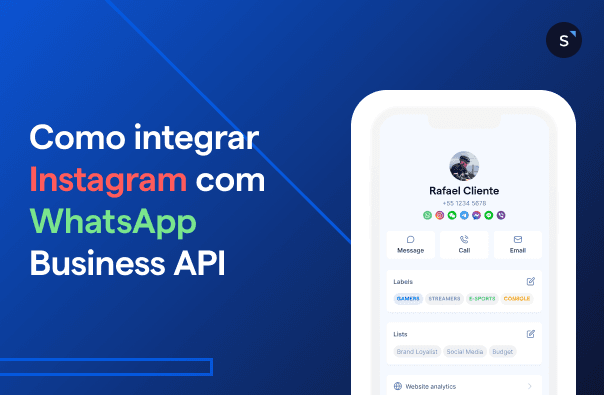 Como integrar Instagram com WhatsApp Business API