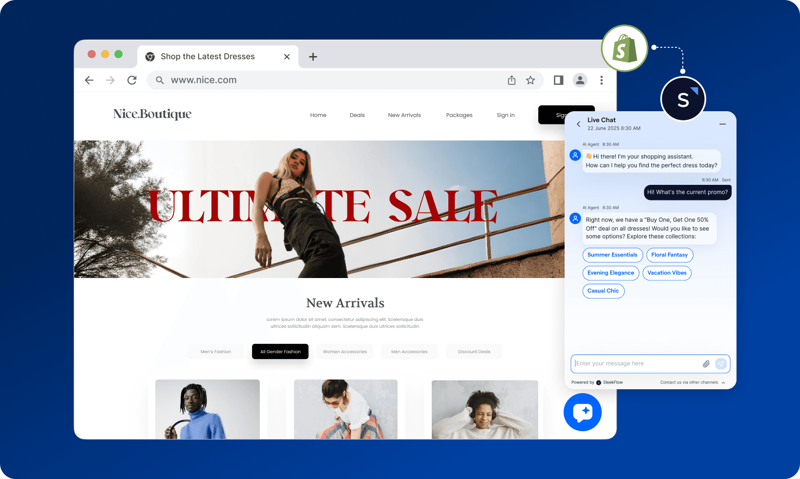 integration page shopify hero
