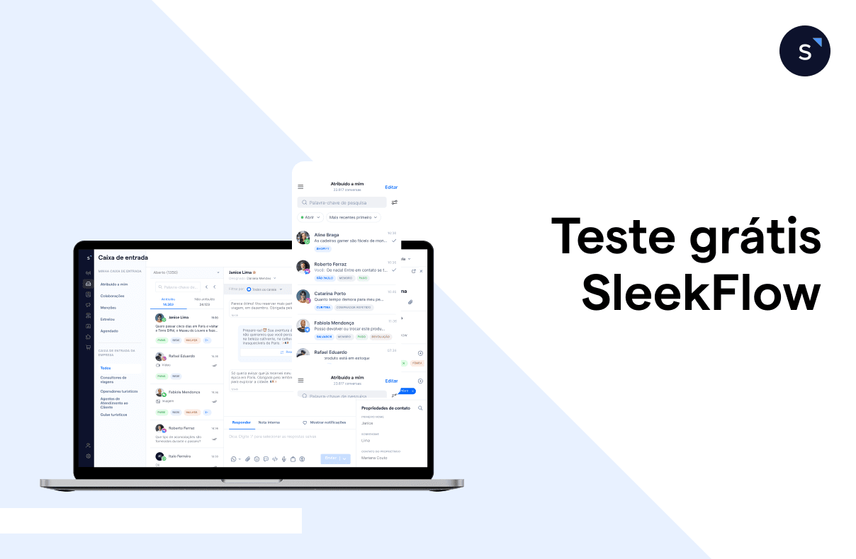 Teste grátis SleekFlow