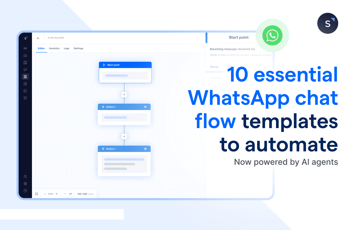 WhatsApp chat flows