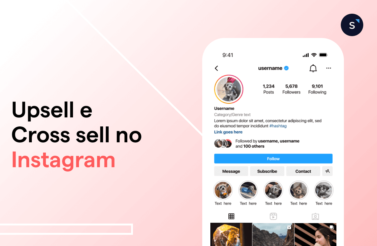Técnicas de upsell e cross sell no Instagram