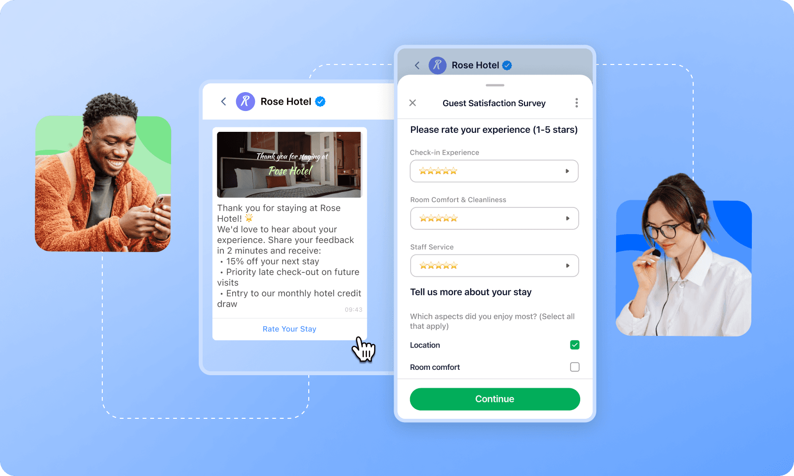 integration page waba customer support