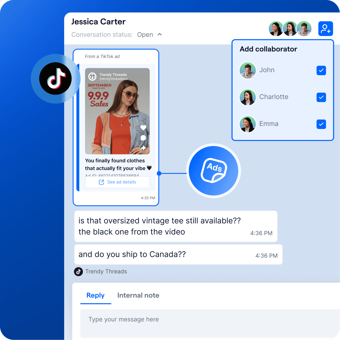 tiktok messaging ads use case 4
