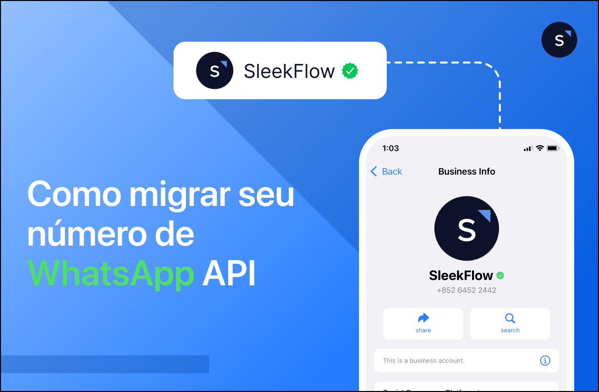 Como migrar número de WhatsApp Business API