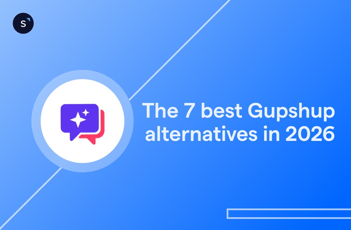 Gupshup alternatives: the 7 best options in 2026