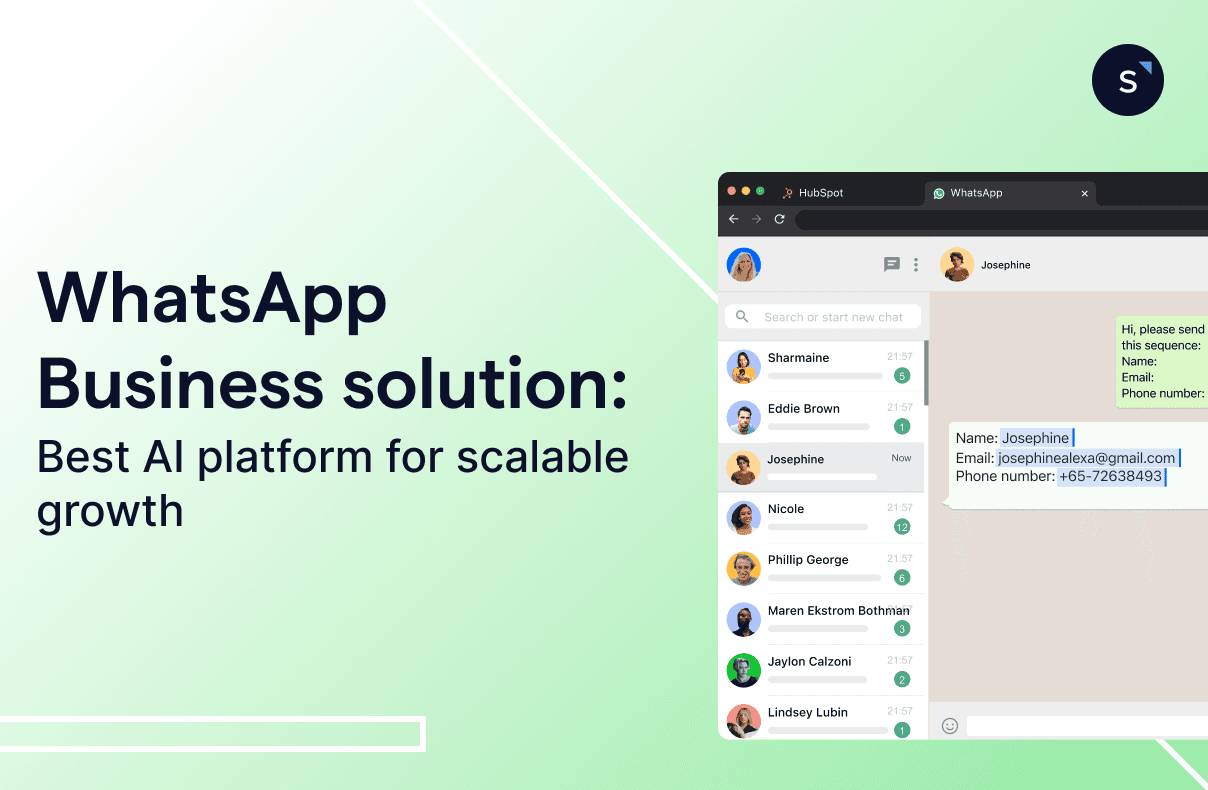 WhatsApp business solution: best AI platform for scalable growth