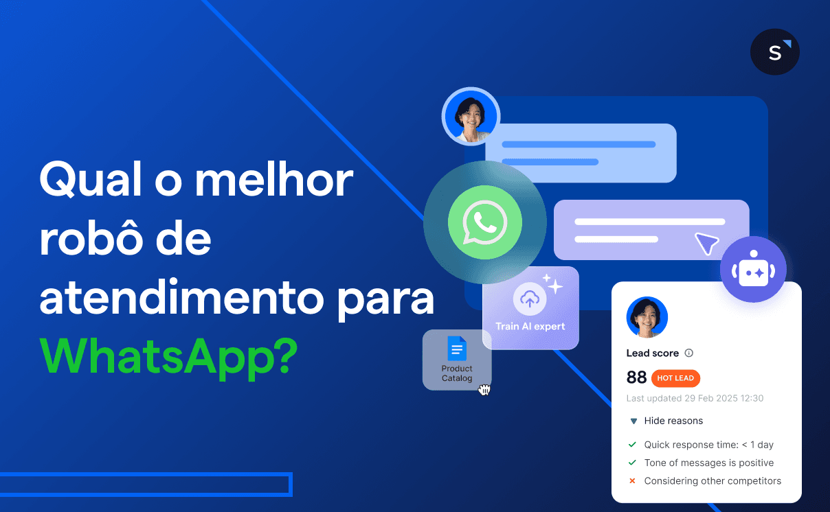 Qual o melhor robô de atendimento para WhatsApp?