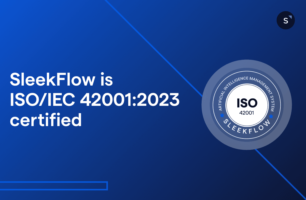 SleekFlow is ISO IEC 42001 2023 certified