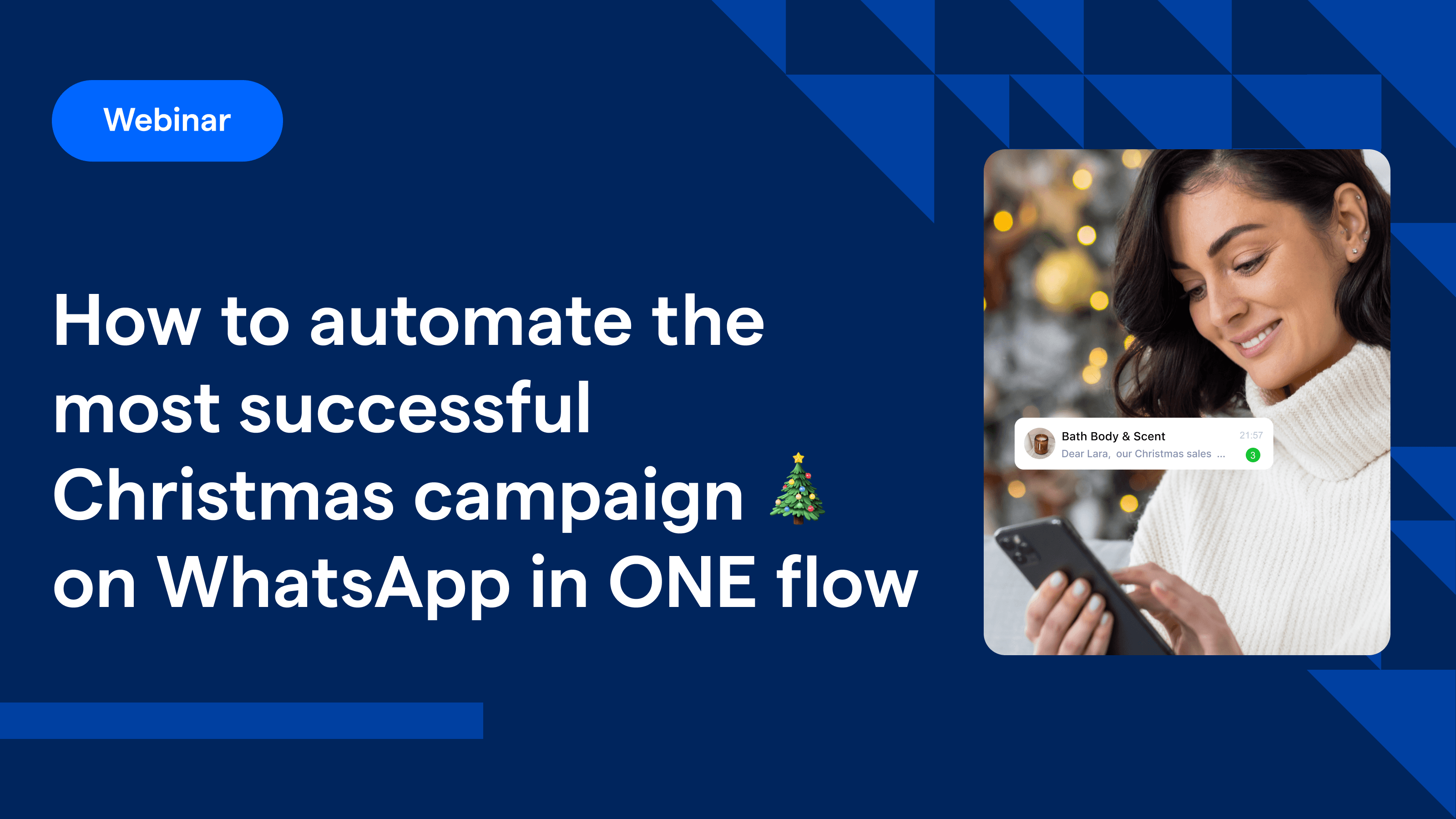 How to automate the most successful Christmas campaign on WhatsApp in ONE flow