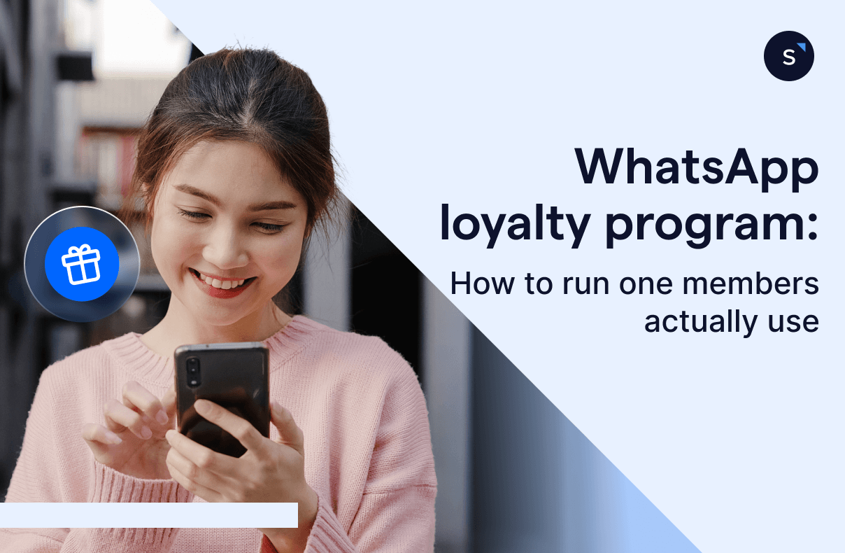 WhatsApp loyalty program how to run one members actually use