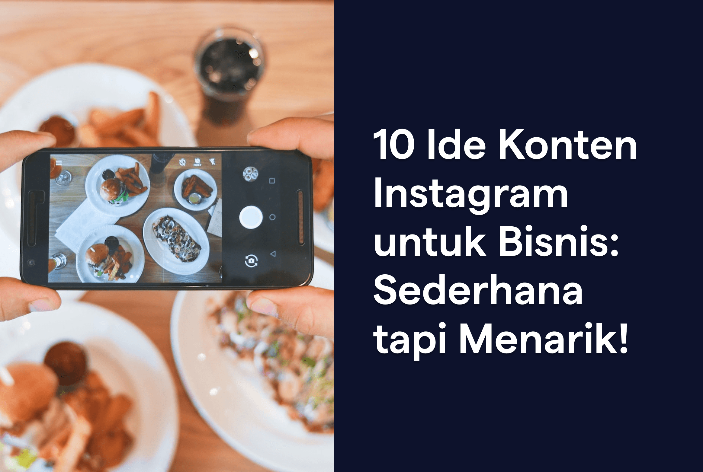 10 Ide Konten Instagram Bisnis