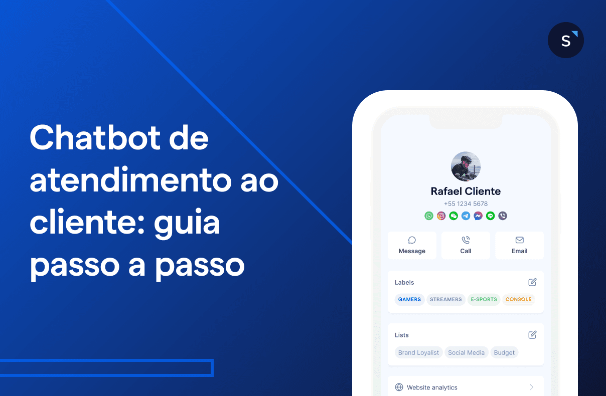 Chatbot de atendimento ao cliente: guia passo a passo