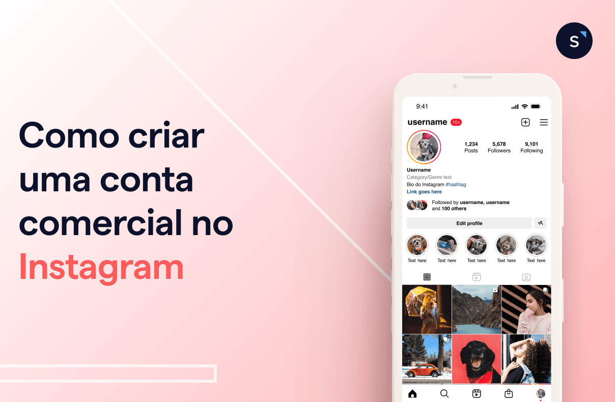 Como criar uma conta comercial no Instagram